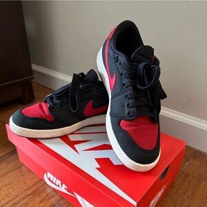 Nike x AJKO  Black and Red Sneakers
